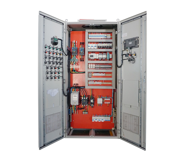 遠(yuǎn)程智能PLC控制柜示意圖